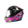CASCO GHIRA KIDS ABAT. GRAFICO NE/ROSA
