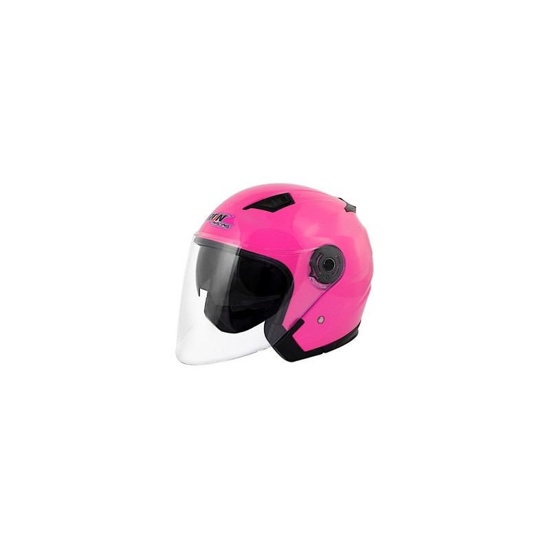 CASCO IRON 3/4 RACING ROSA M