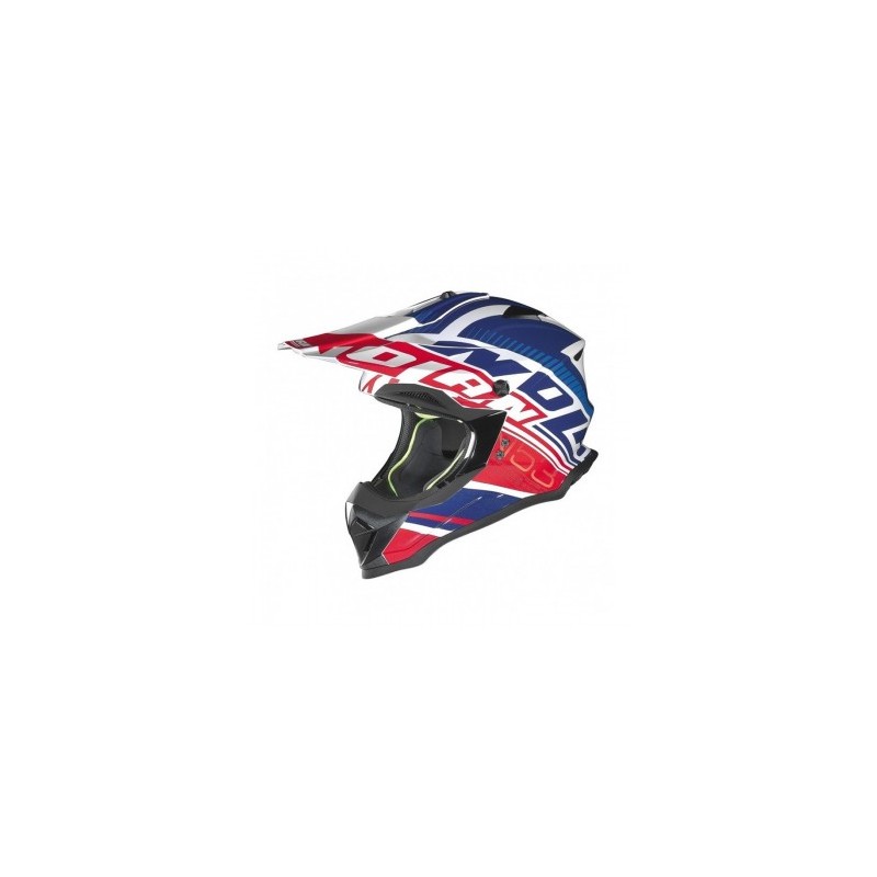 CASCO NOLAN N53 CROSS RO/BCO/AZUL M