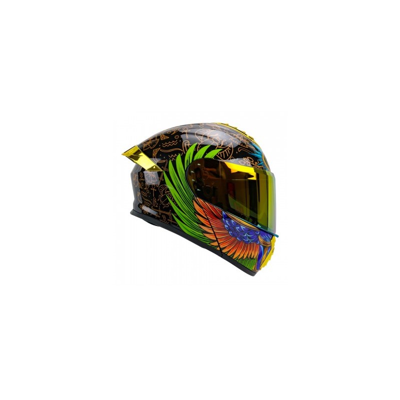 CASCO RODA PILOT ABAT. NE/VE. MICA ORO L