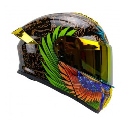 CASCO RODA PILOT ABAT. NE/VE. MICA ORO L
