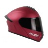 CASCO RODA PILOT ABAT. ROJO METAL  L