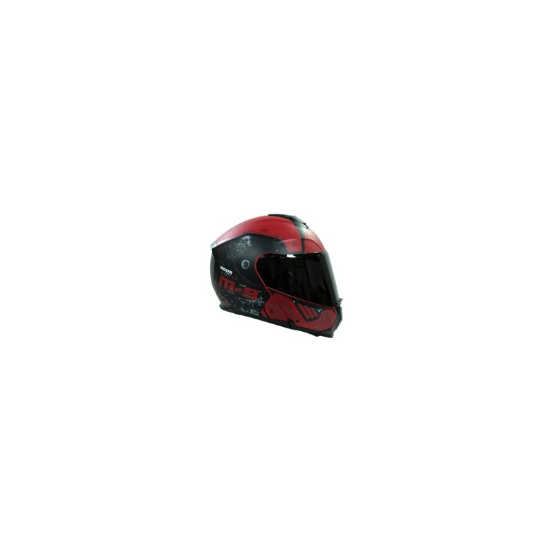 CASCO RODA REVENGE PRO ROJO M9 MATE XL