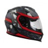 CASCO SHAFT SH502 NE/ROJO MATE XL